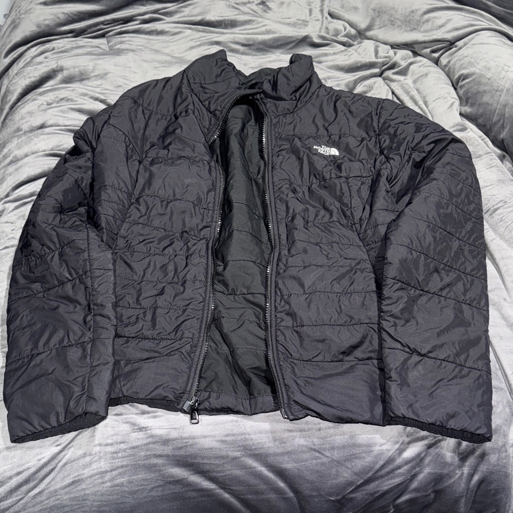 The North Face Men's Quilted Black Puffer Jacket